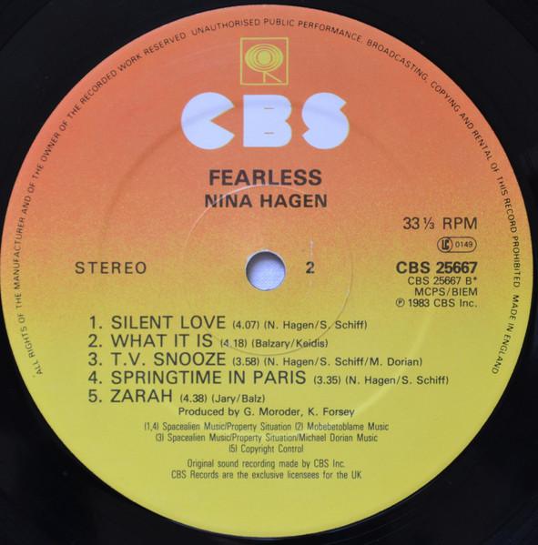 Nina Hagen - Fearless - Lp