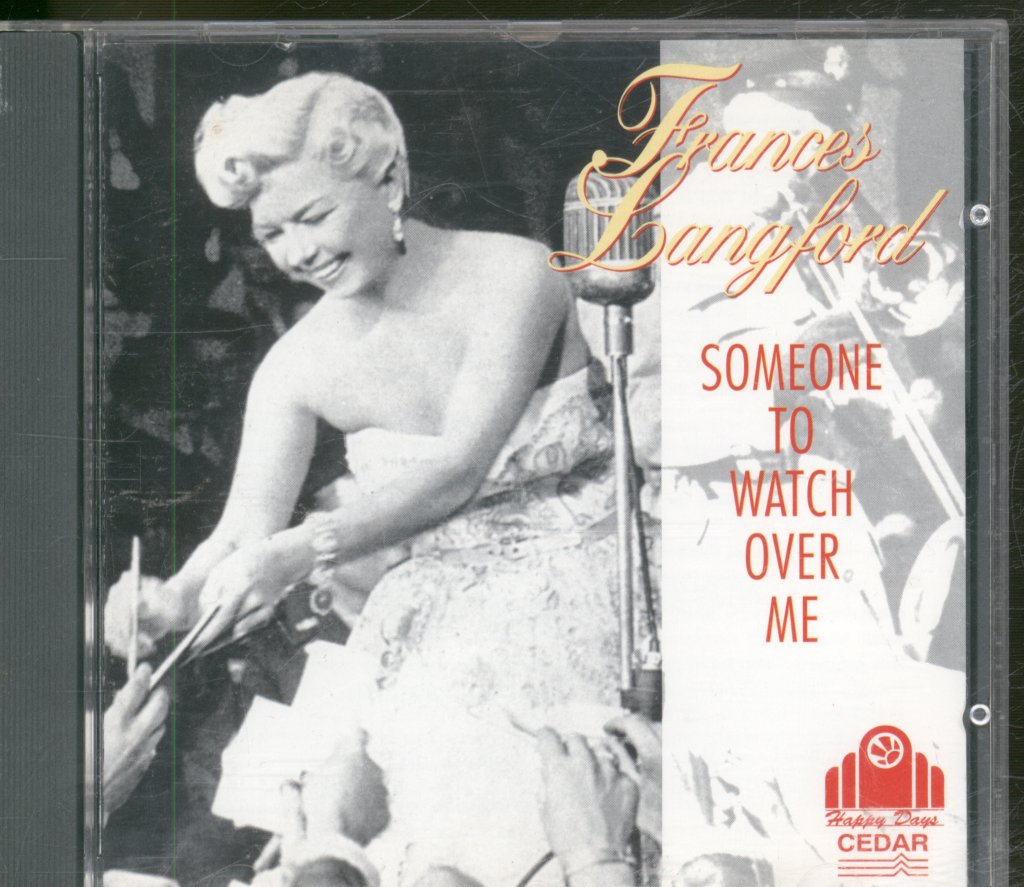 Frances Langford - Someone To Watch Over Me - Cd