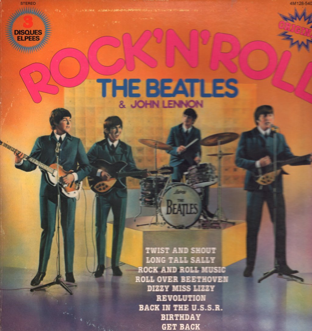 Beatles And John Lennon - Rock 'N' Roll - Triple Lp