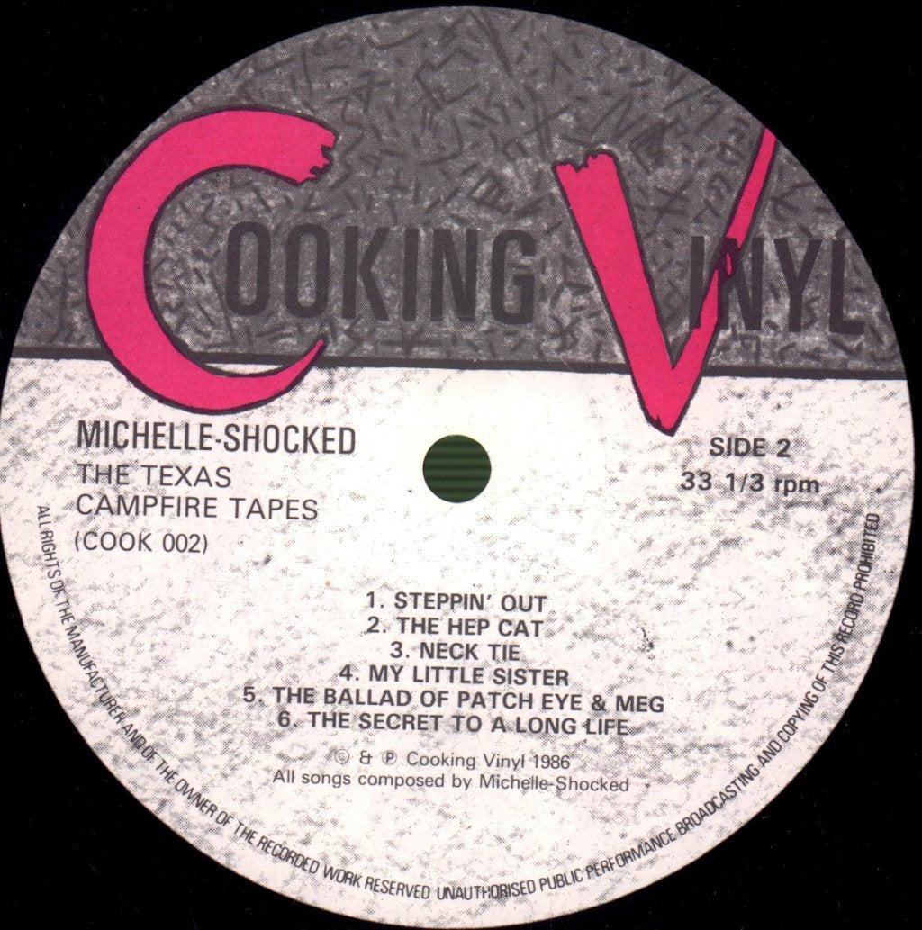 Michelle Shocked - Texas Campfire Tapes - Lp