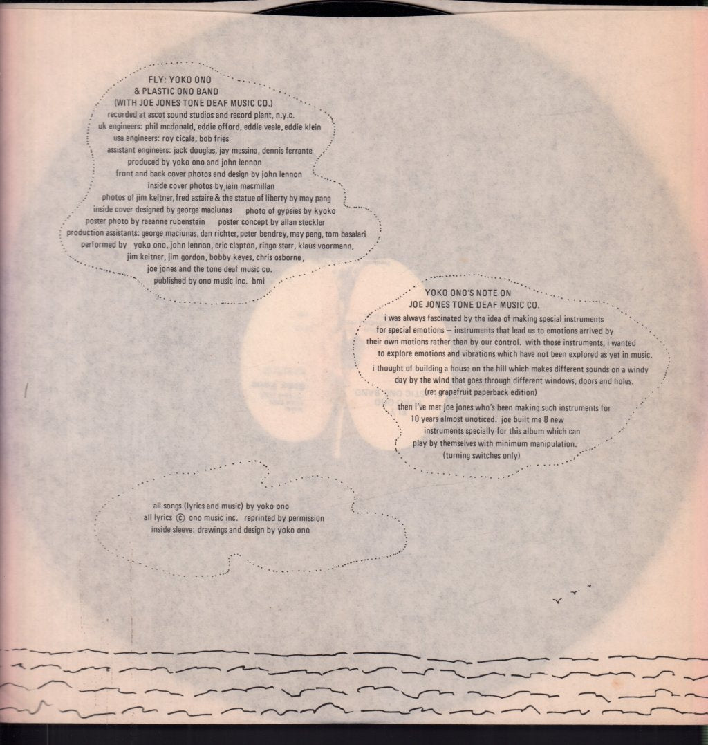 Yoko Ono - Fly - Double Lp