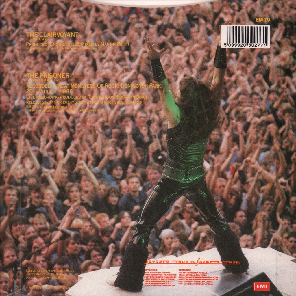 Iron Maiden - Clairvoyant - 7 Inch