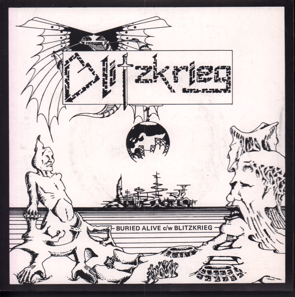 Blitzkrieg (Nwobhm Group) - Buried Alive - 7 Inch