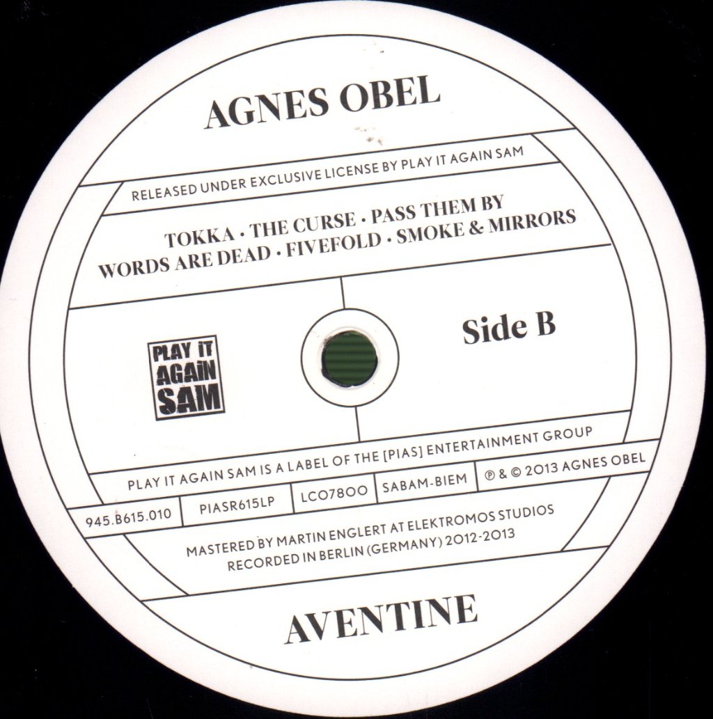 Agnes Obel - Aventine - Lp