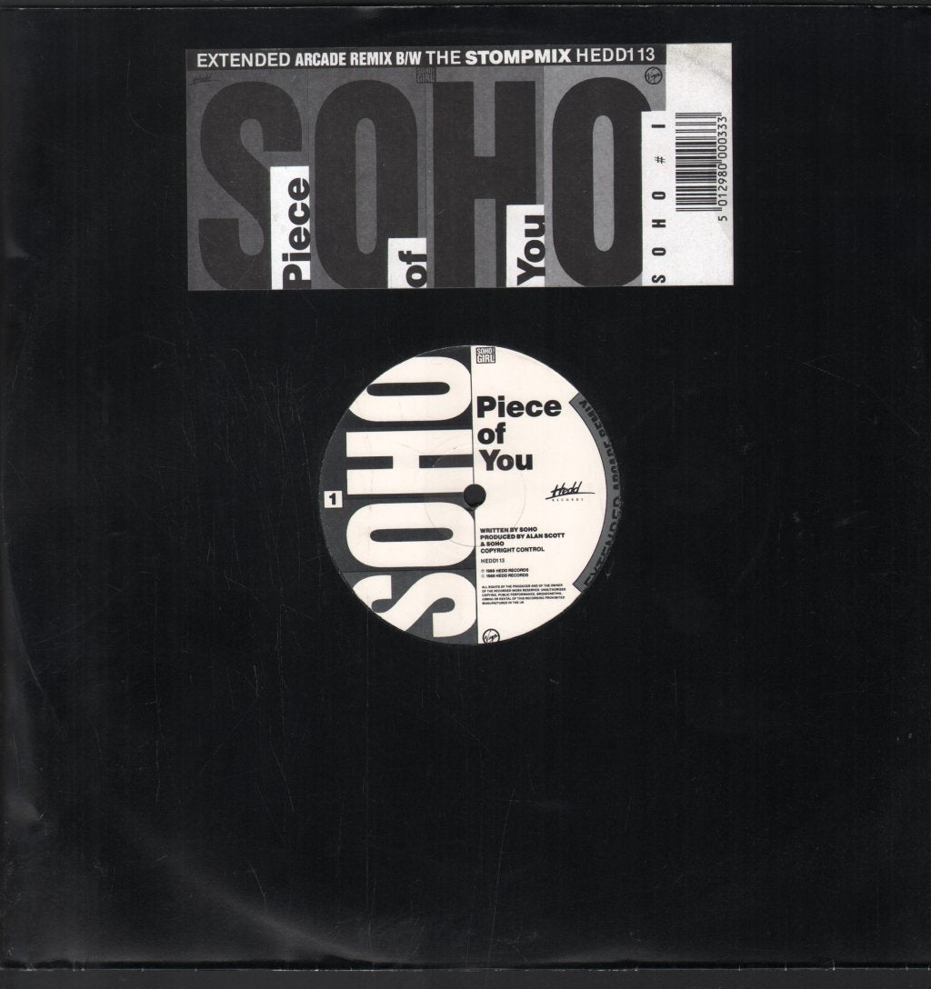 Soho (90'S Artist) - Piece Of You - 12 Inch