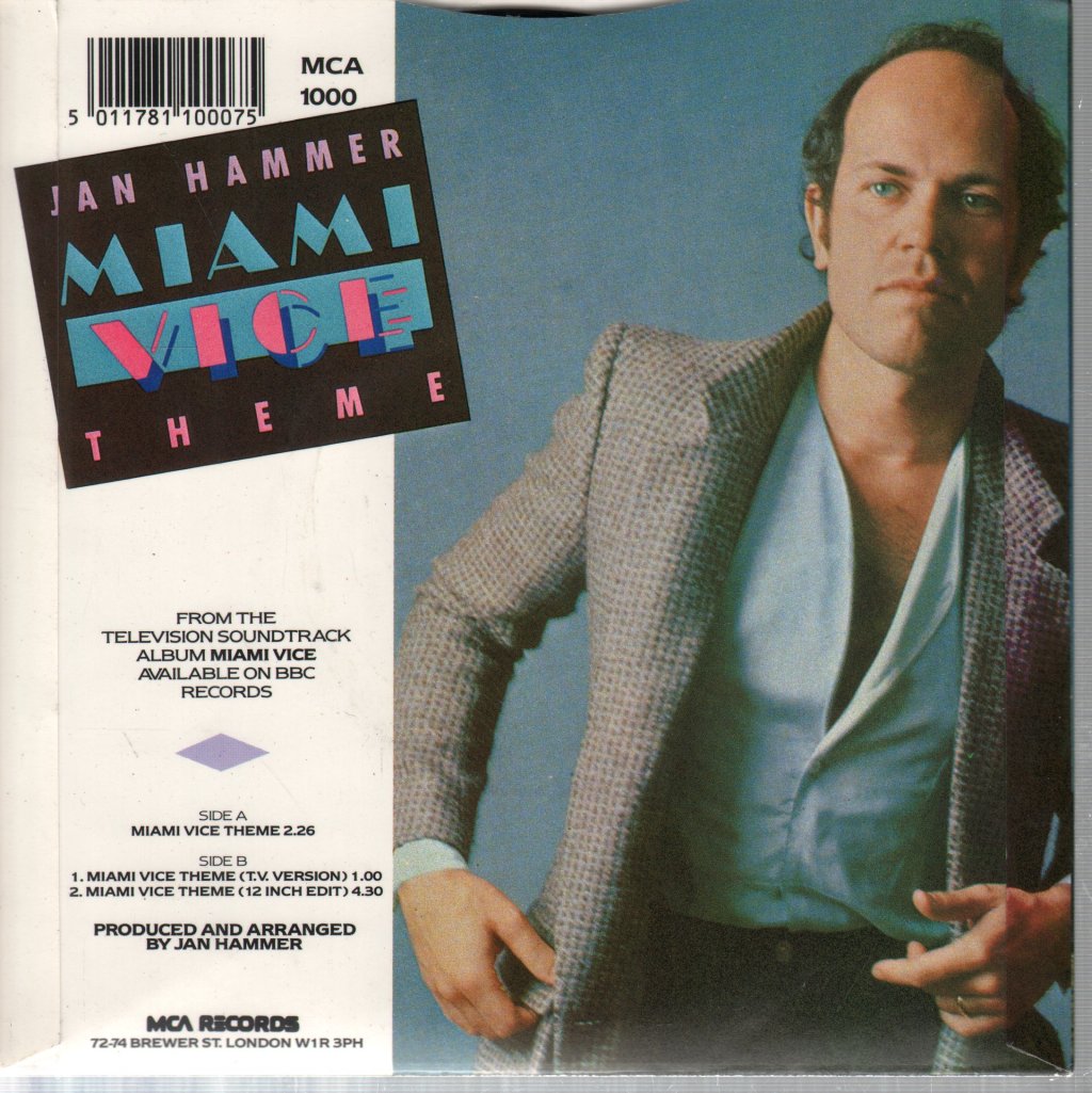 Jan Hammer - Miami Vice Theme - 7 Inch