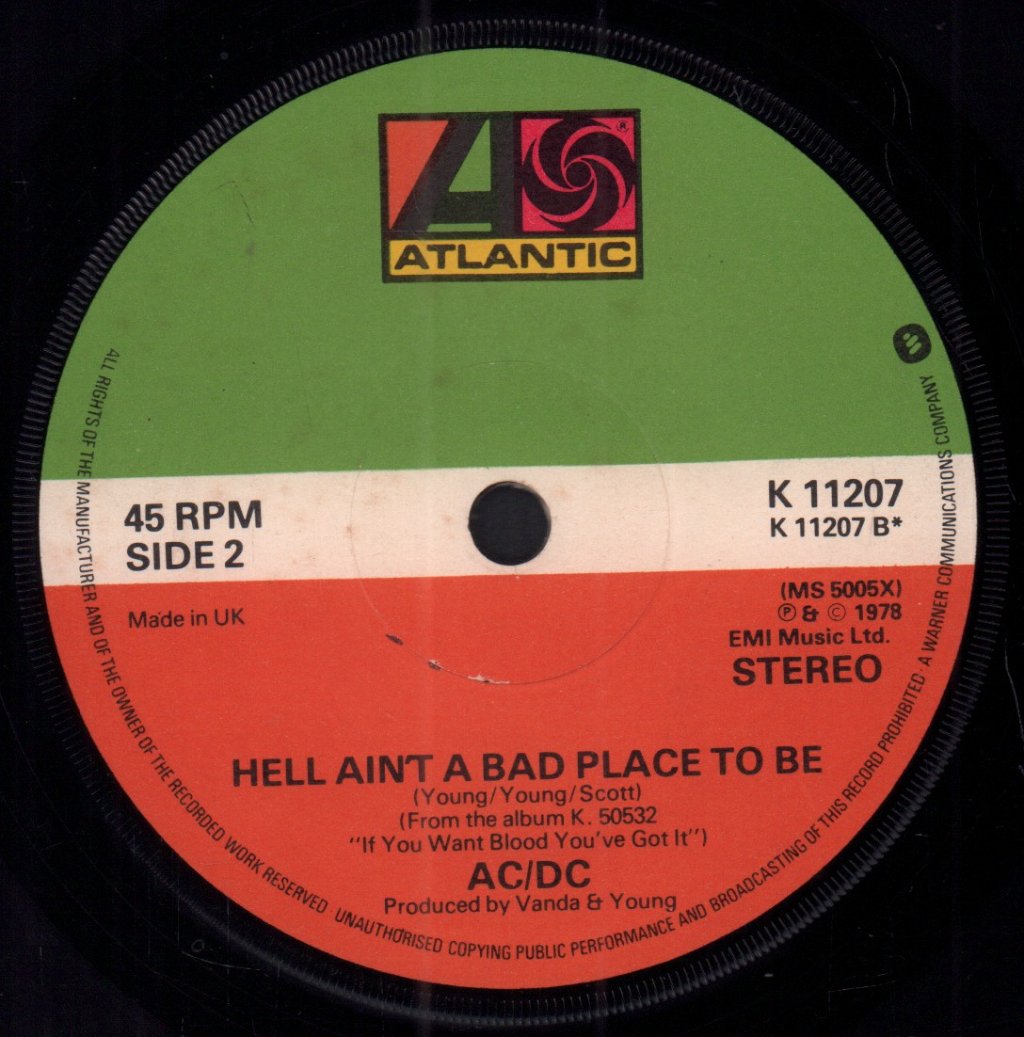 AC/DC - Whole Lotta Rosie - 7 Inch