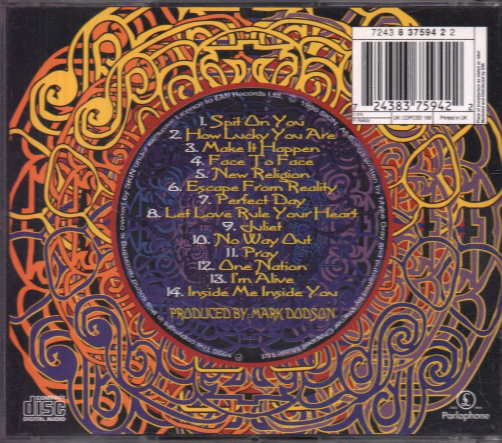 Skin (Rock/Metal Group) - Lucky - Cd