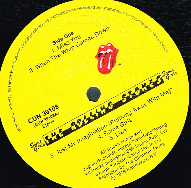 Rolling Stones - Some Girls - Lp