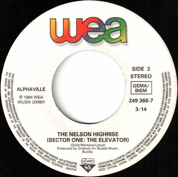 Alphaville - Sounds Like A Melody - 7 Inch
