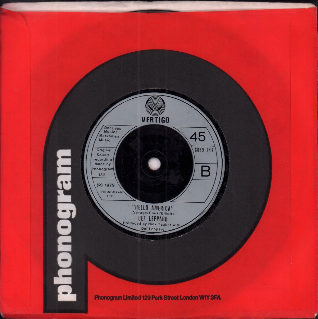 Def Leppard - Wasted - 7 Inch