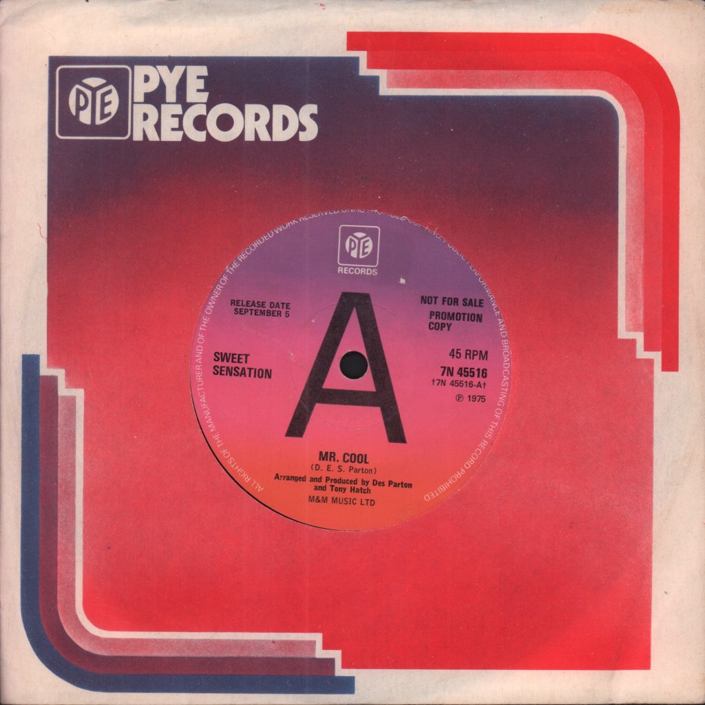 Sweet Sensation - Mr Cool - 7 Inch