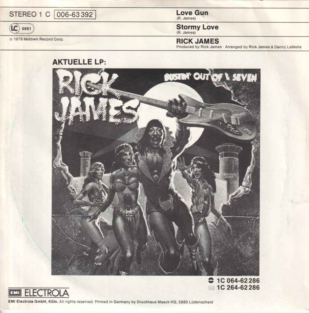 Rick James - Love Gun - 7 Inch