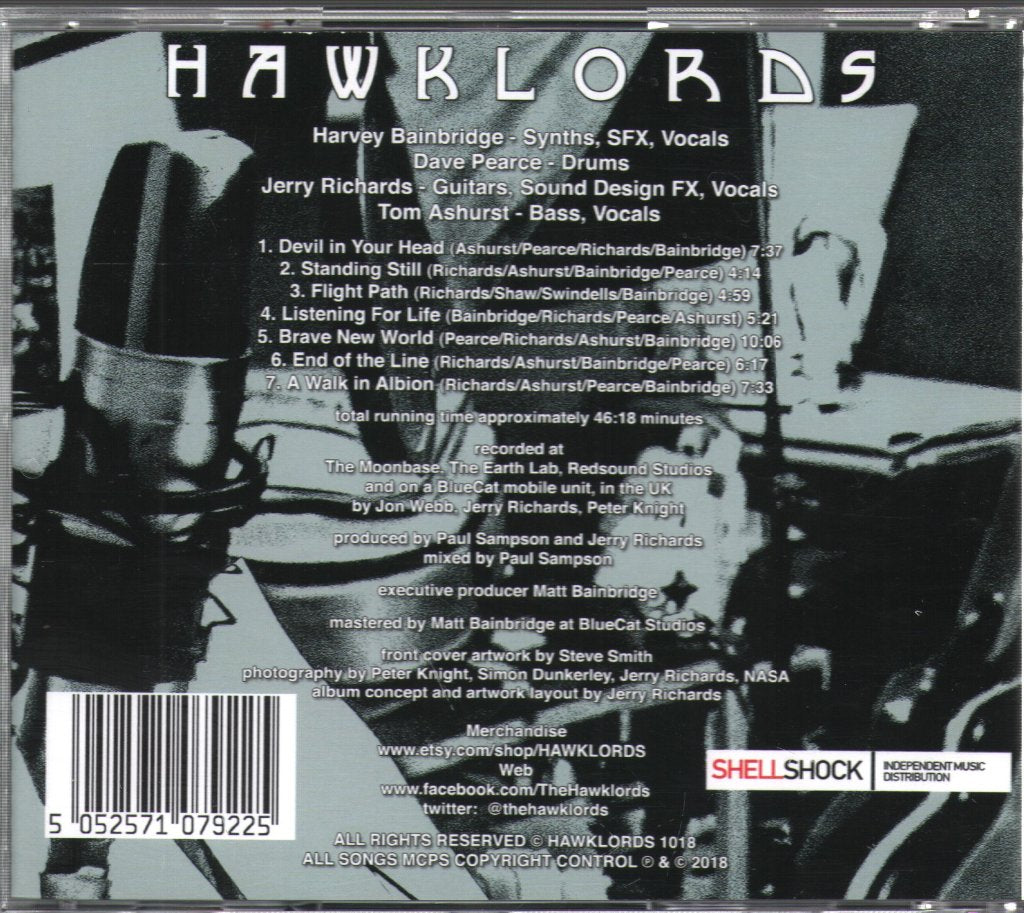 Hawklords - Brave New World - Cd