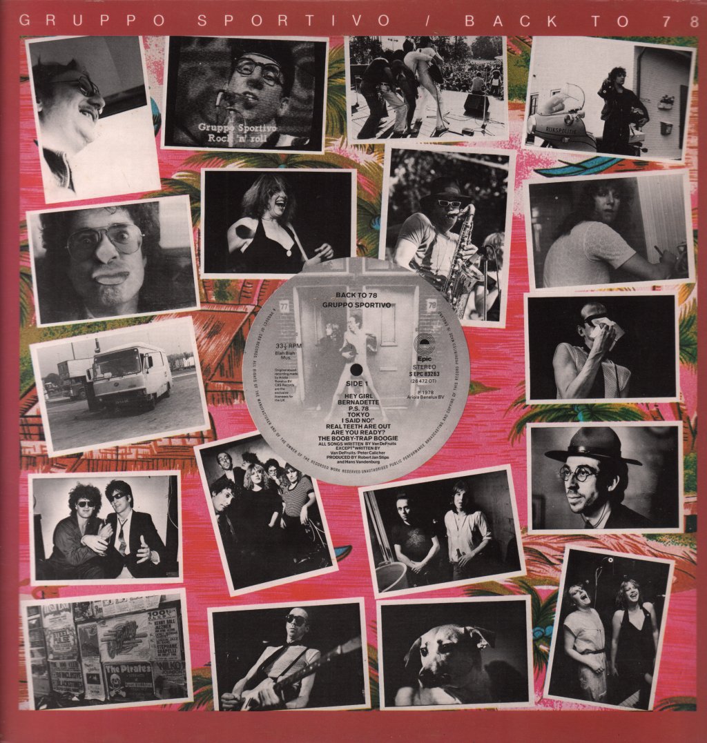 Gruppo Sportivo - Back To 78 - Lp