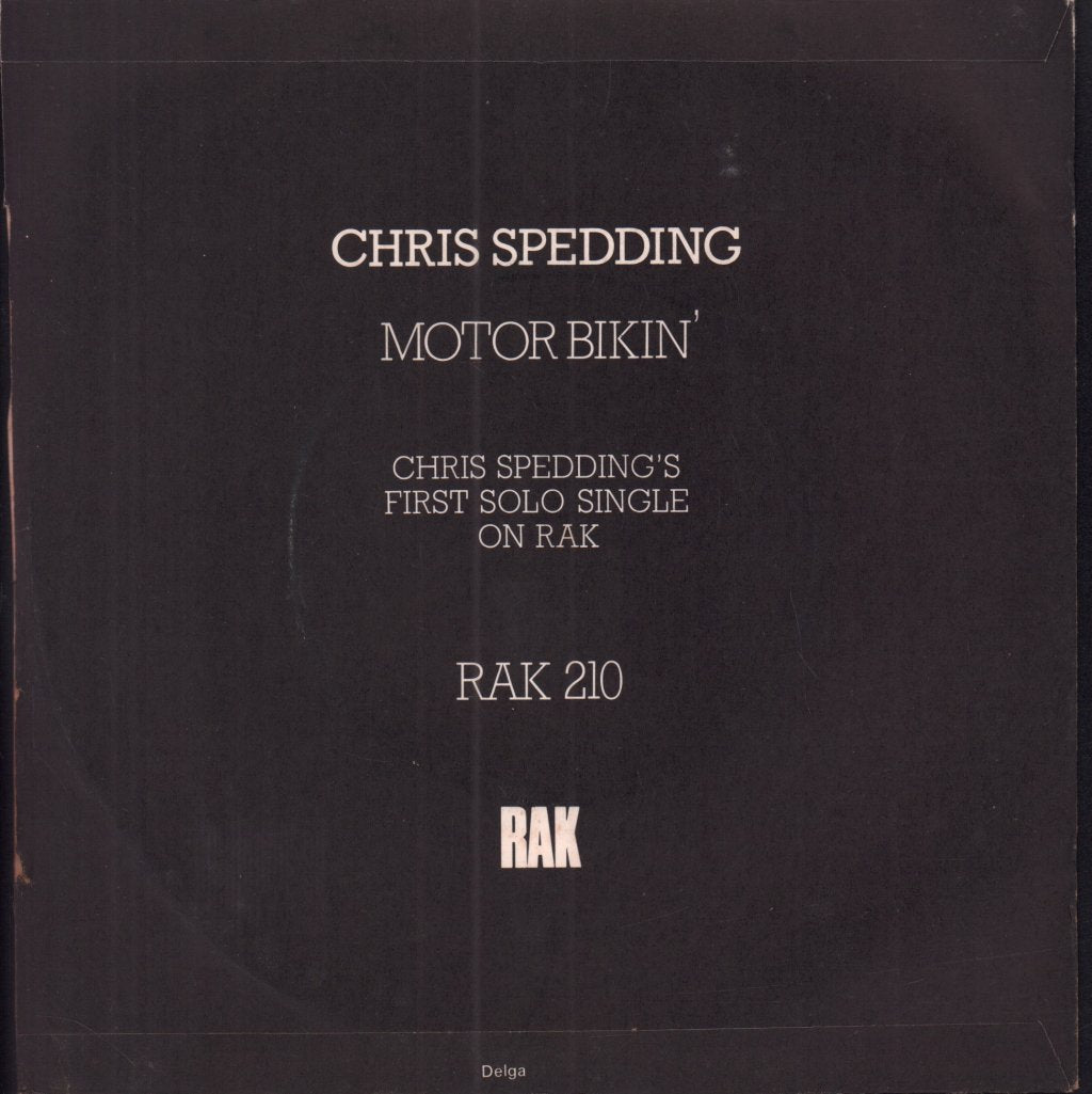 Chris Spedding - Motor Bikin' - 7 Inch