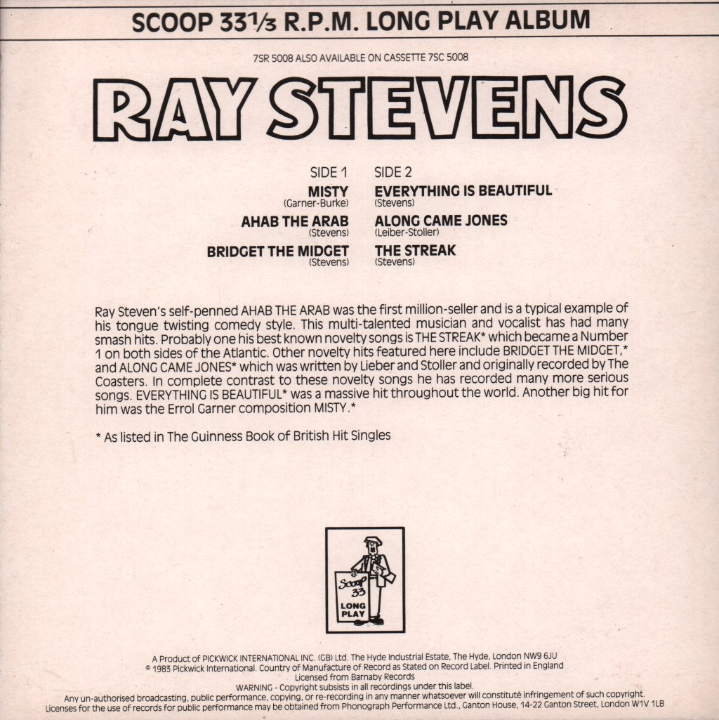 Ray Stevens - Scoop 33 - 7 Inch