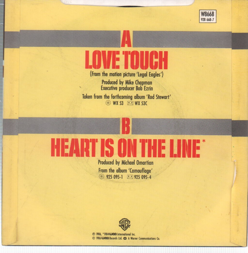 Rod Stewart - Love Touch - 7 Inch