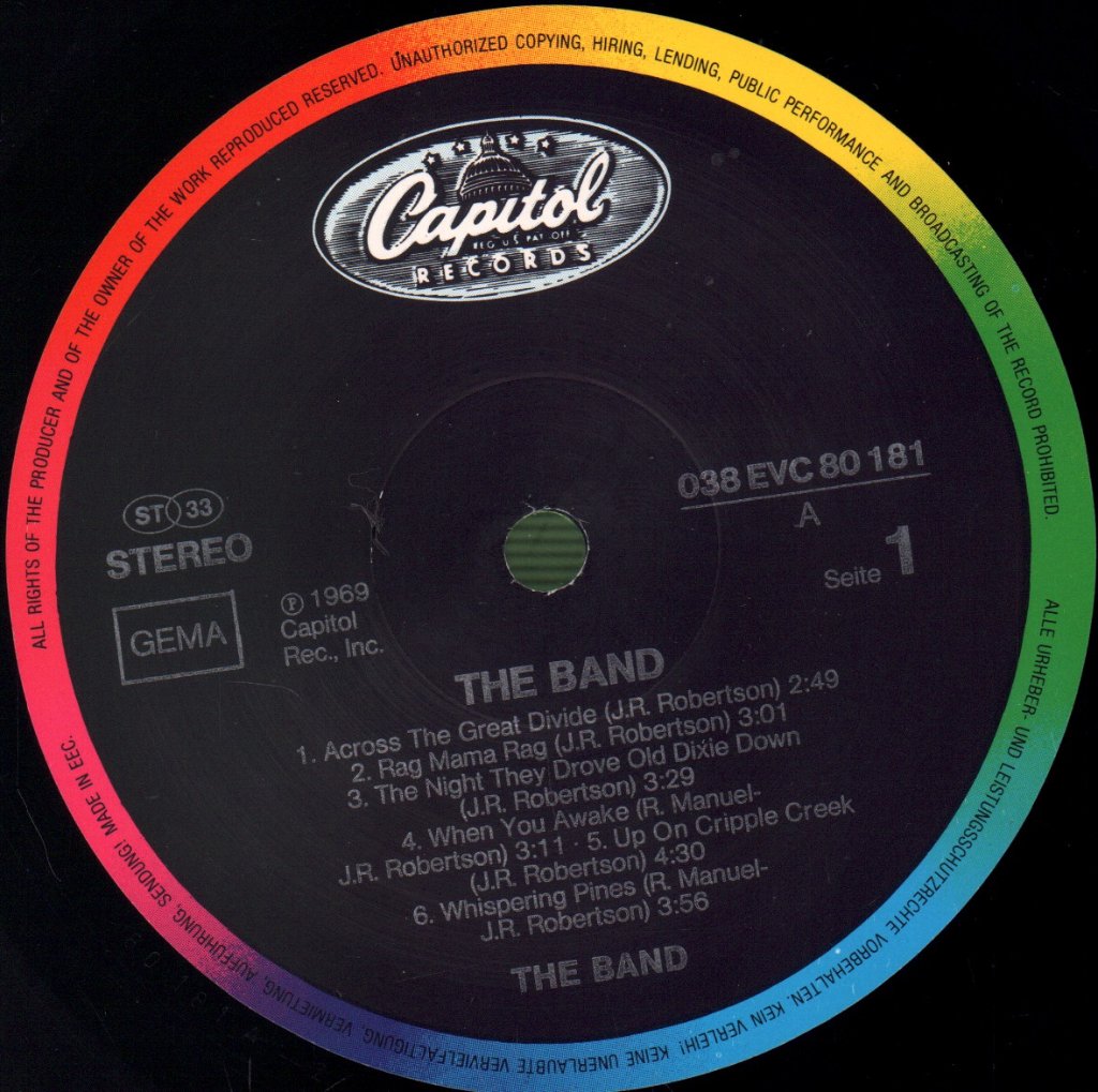 Band - Band - Lp