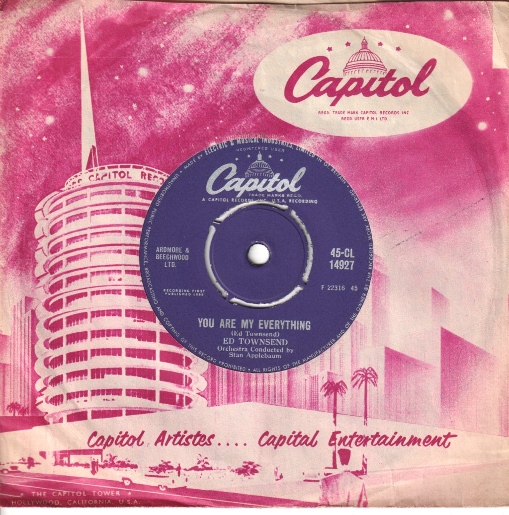 Ed Townsend - When I Grow Too Old To Dream - 7 Inch