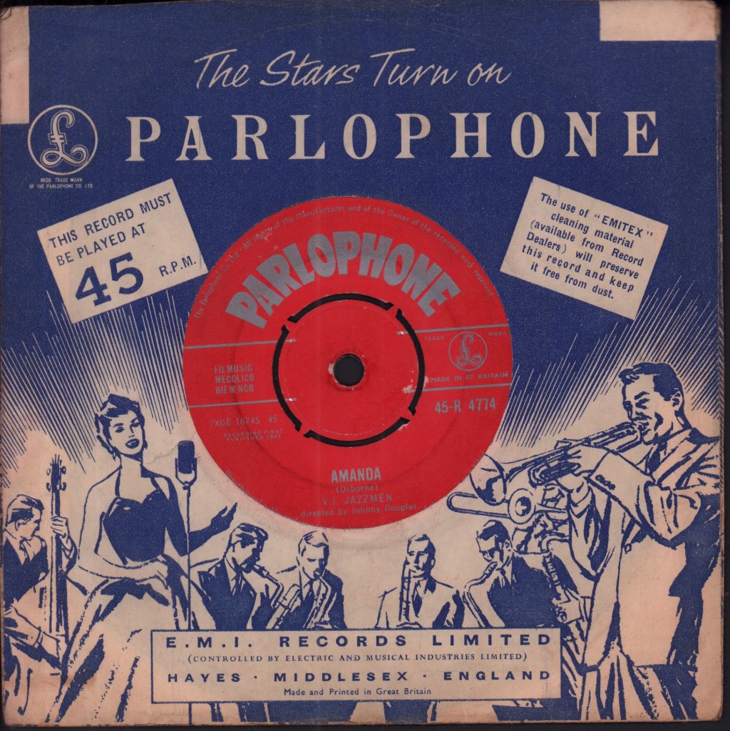 V I Jazzmen - V.i.p. March - 7 Inch