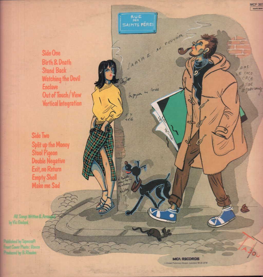 Vic Godard And The Subway Sect - What's The Matter Boy - Lp