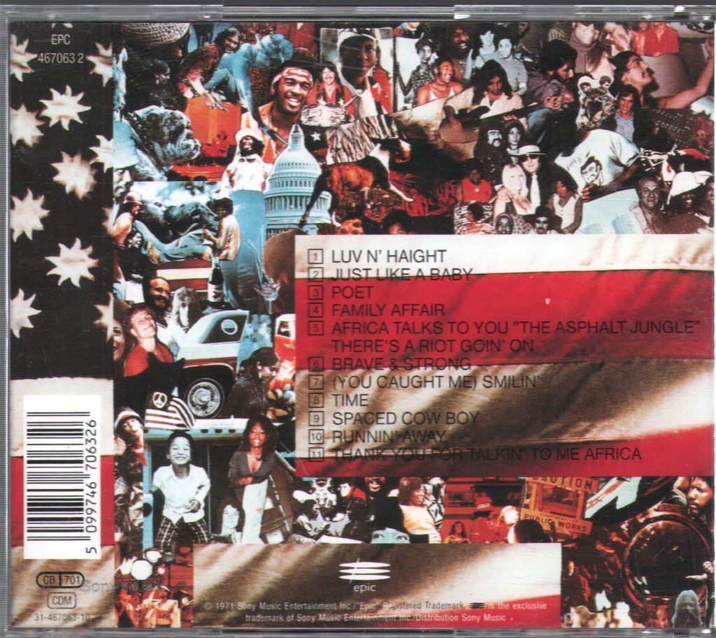 Sly & The Family Stone - There's A Riot Goin' On - Cd
