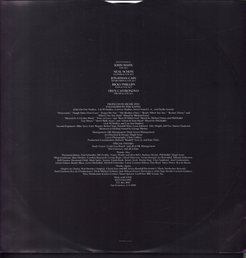 Bad English - Bad English - Lp