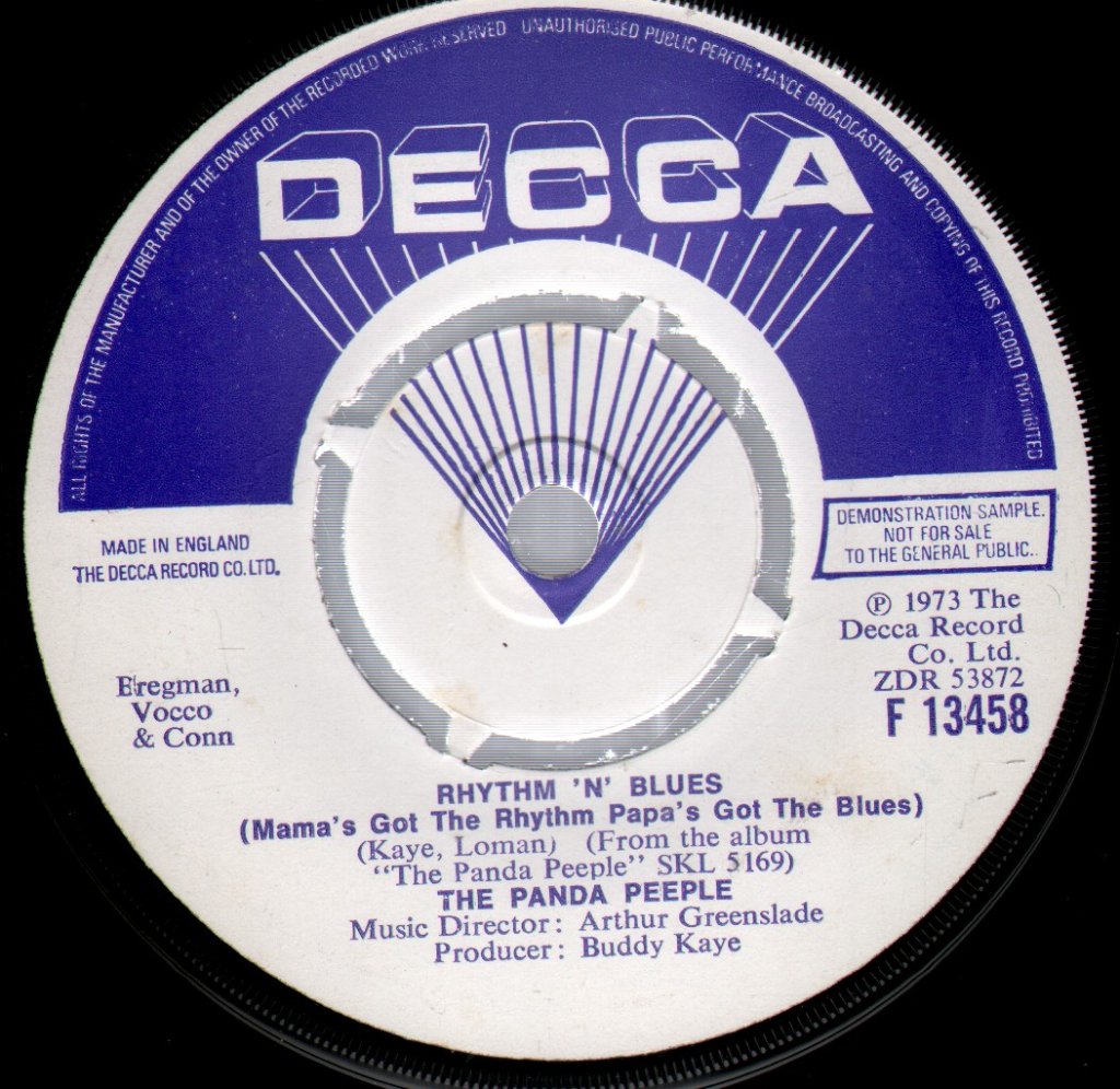 Panda Peeple - Melody World - 7 Inch