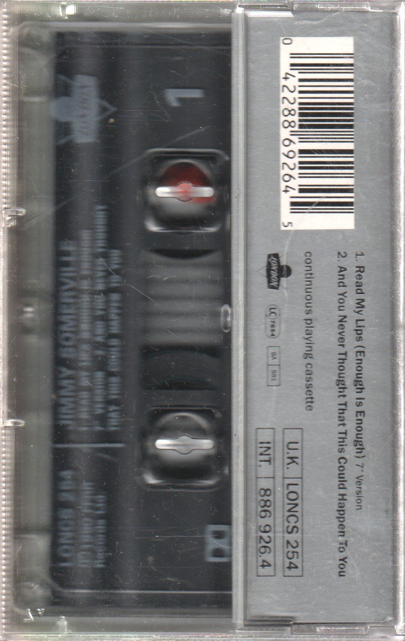 Jimmy Somerville - Read My Lips - Cassette