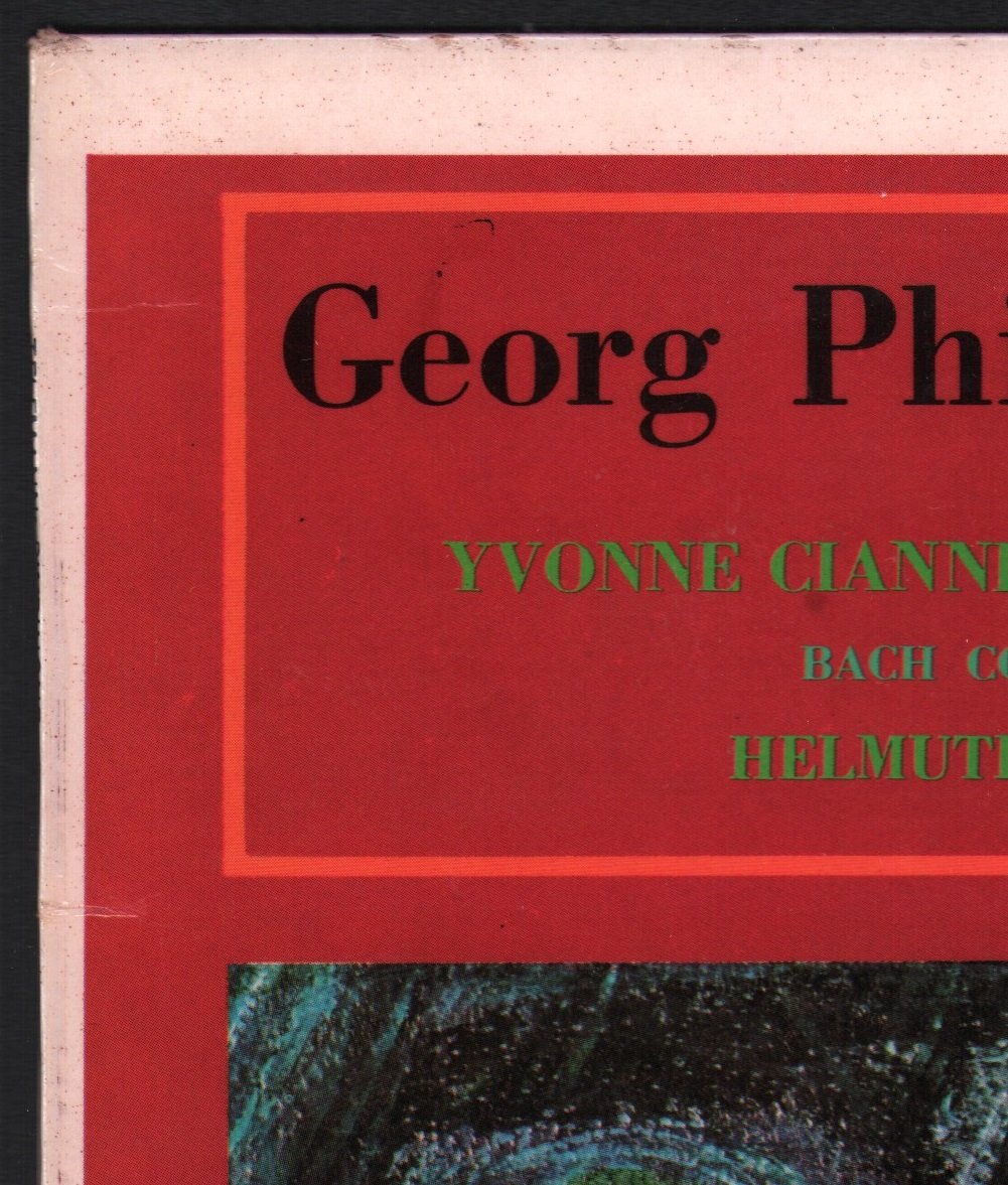 Yvonne Ciannella / Erich Wenk / Bach Collegium, Stuttgart / Helmuth Rilling - Georg Philipp Telemann - Pimpinone (Or "The Mismatched Marriage") - Lp