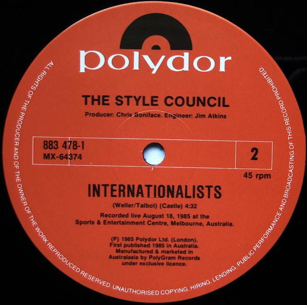 Style Council - Long Hot Summer/(When You) Call Me - 12 Inch