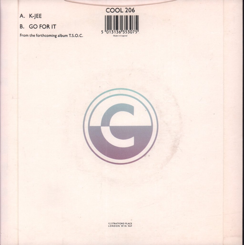 Cooltempo Unlimited Orchestra - K-Jee - 7 Inch
