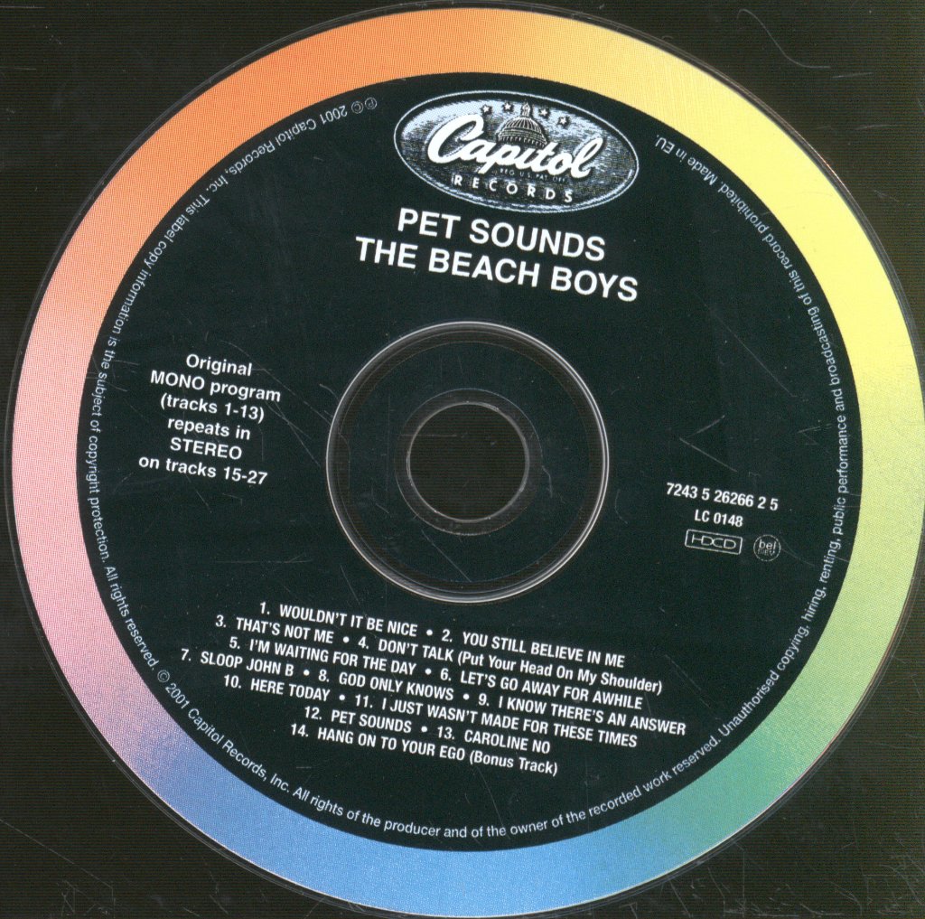 Beach Boys - Pet Sounds - Cd