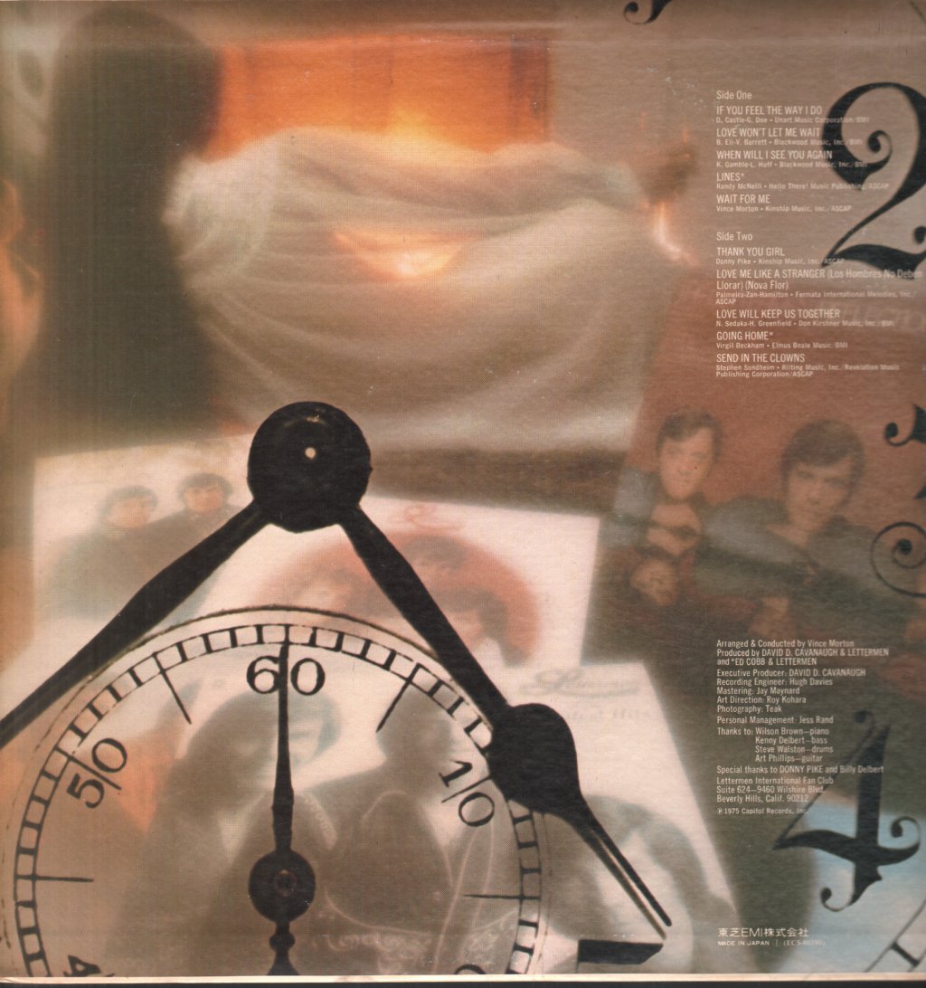 Lettermen (Us Group) - Time is Right - Lp