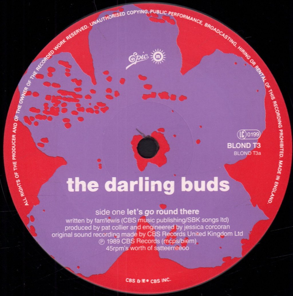 Darling Buds - Let's Go Round There - 12 Inch