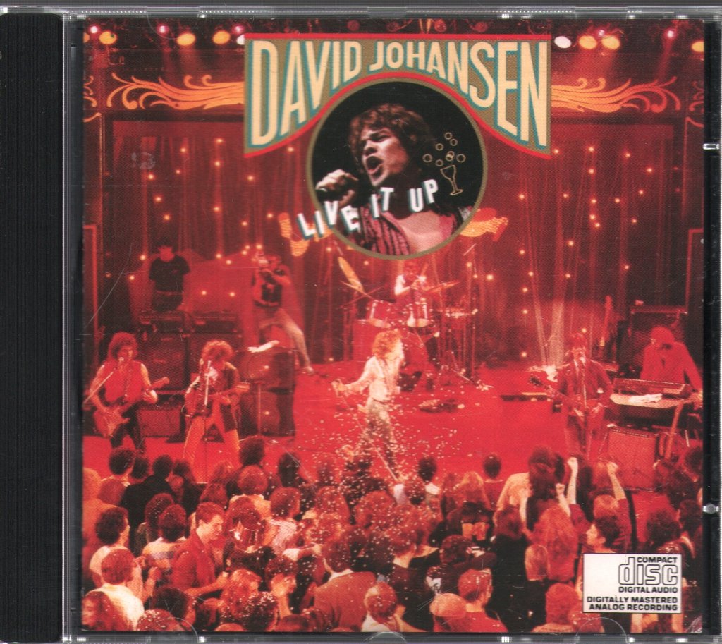 David Johansen - Live It Up - Cd