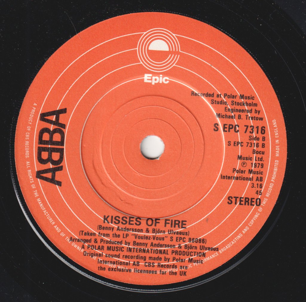 ABBA - Does Your Mother Know - 7 Inch
