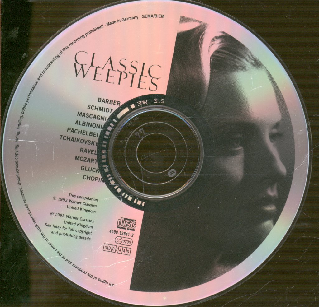 Various Artists - Classic Weepies - Cd