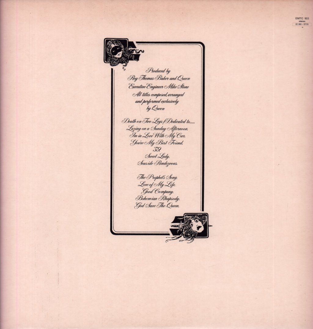 Queen - A Night At The Opera - Lp