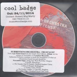 Submotion Orchestra - Trust Lust - Cdr