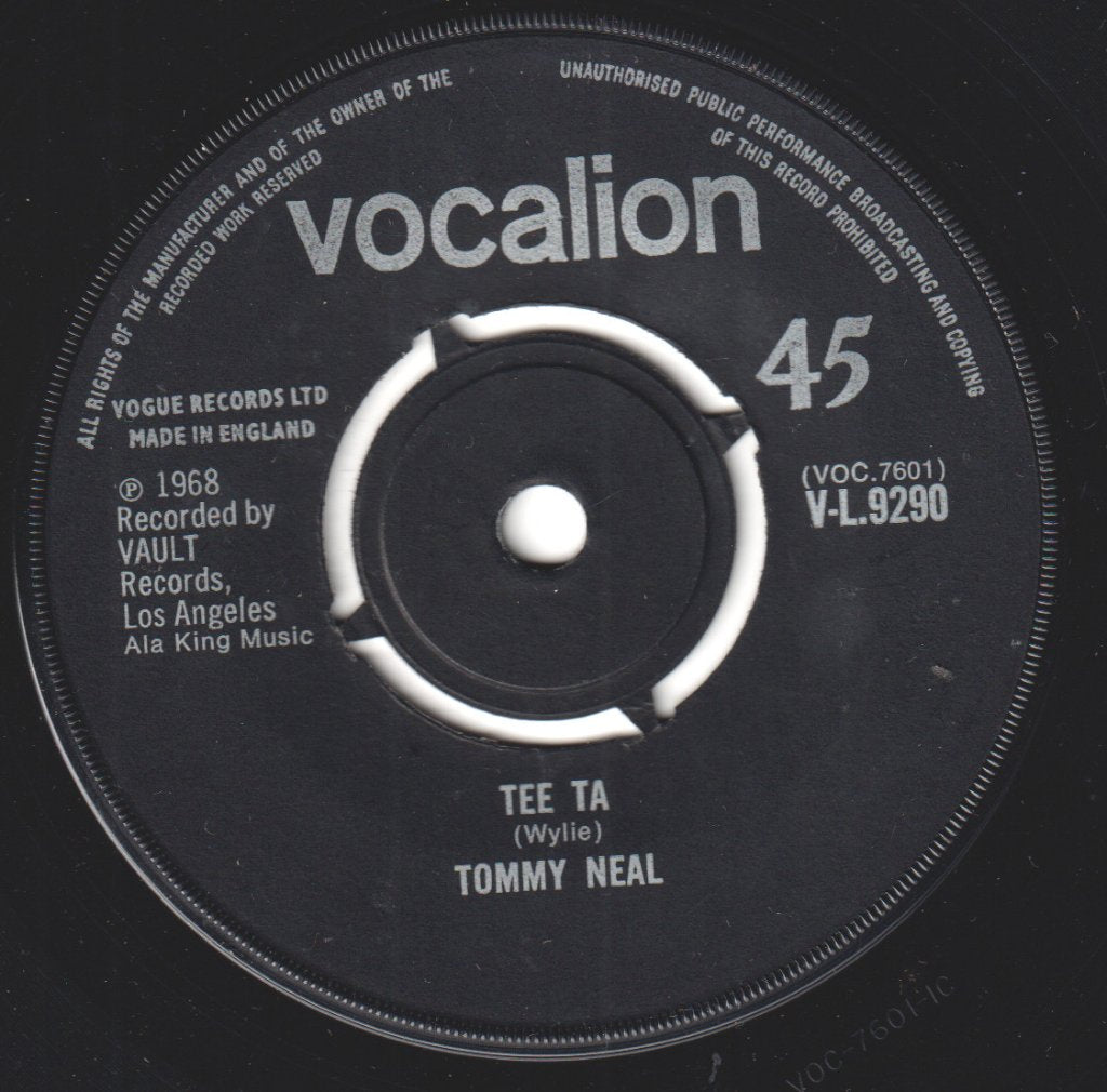 Tommy Neal - Goin' To A Happening - 7 Inch
