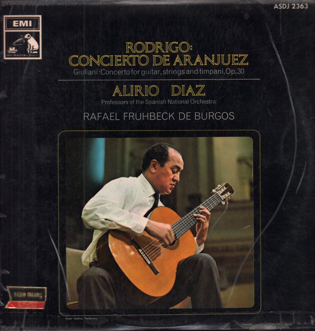 Rafael Fruhbeck De Burgos - rodrigo Concierto De Aranjuez - Lp