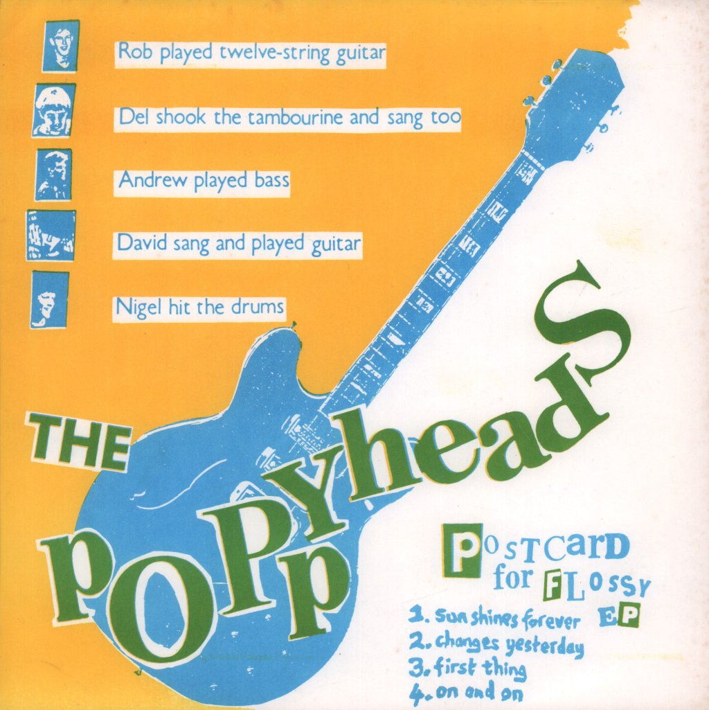 Poppyheads - Postcard For Flossy EP - 7 Inch