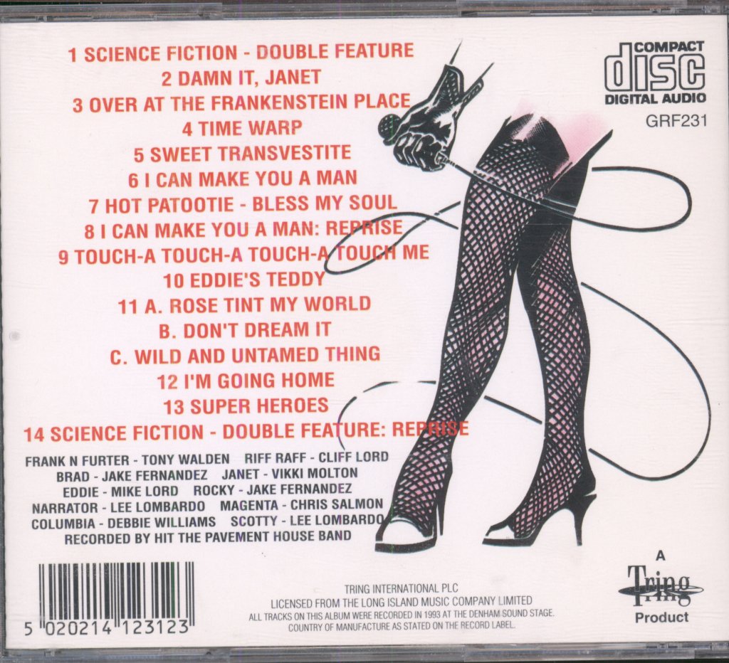 Christopher/Emery Company - Richard O'Brien's The Rocky Horror Show - Cd