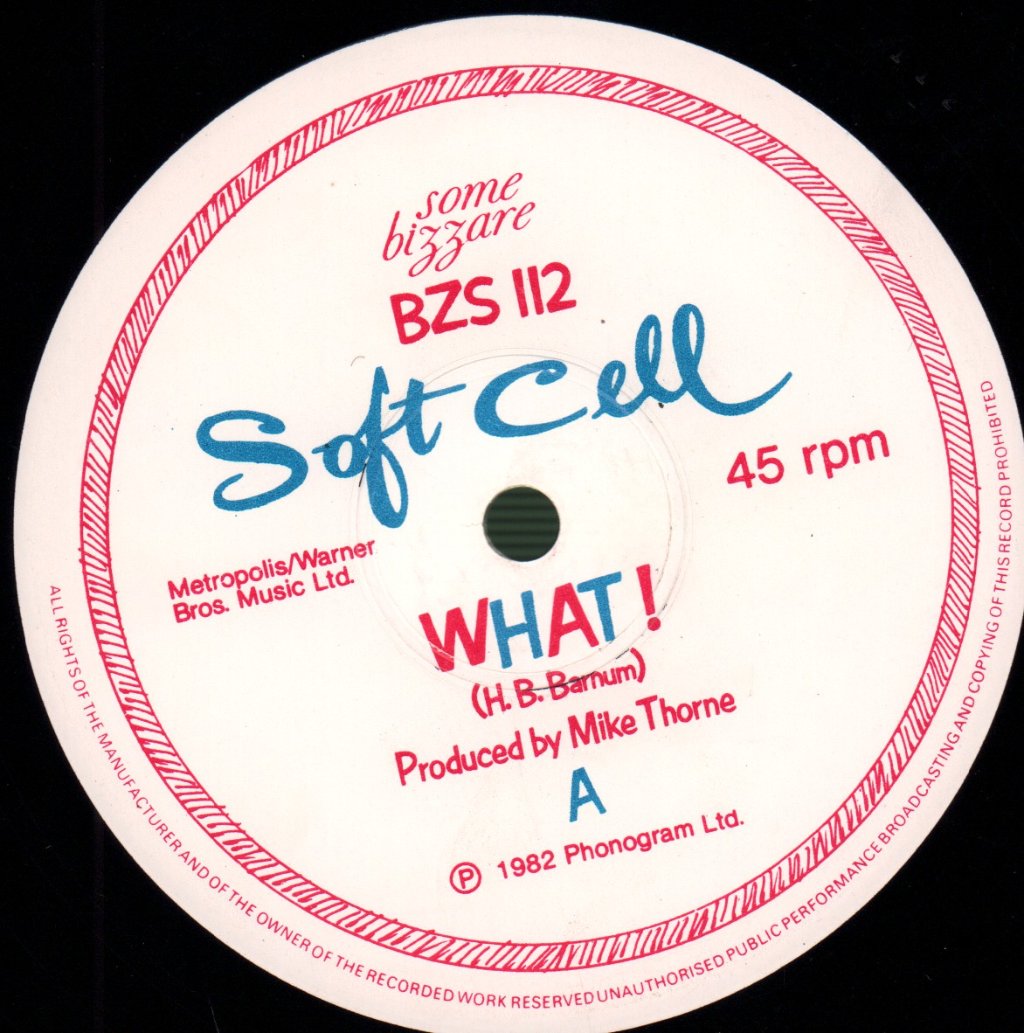 Soft Cell - What - 12 Inch