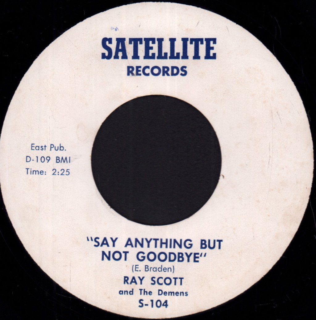 Ray Scott & The Demens - You Drive Me Crazy - 7 Inch