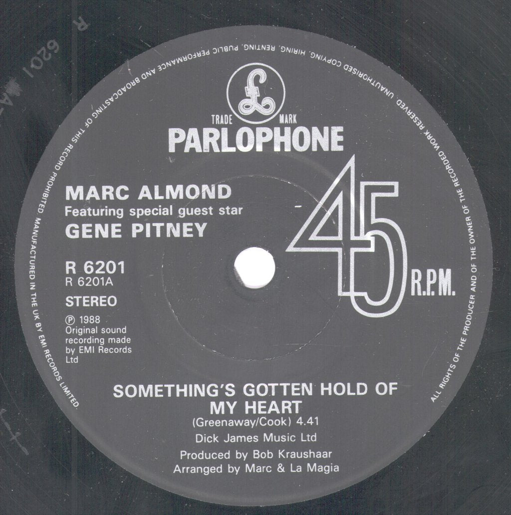 Marc Almond - Somethings Gotten Hold Of My Heart - 7 Inch
