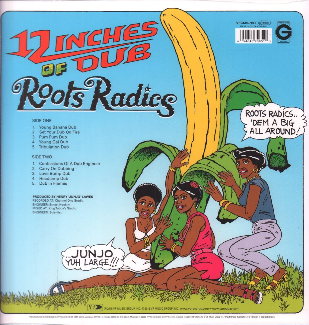 Roots Radics - 12 Inches Of Dub - Lp