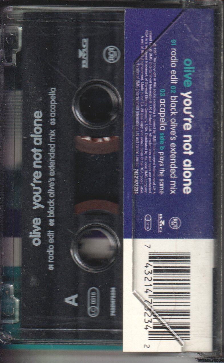 Olive - You're Not Alone - Cassette